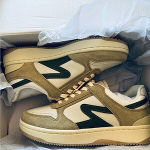 rag & bone Retro Tennis Sneaker size 38.5 in Green